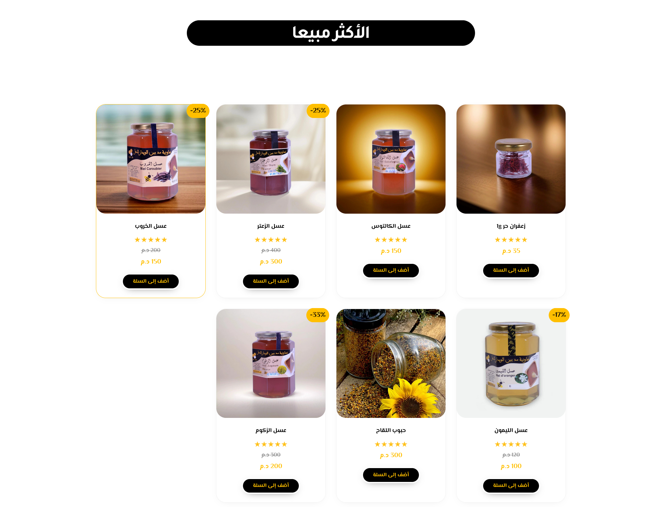 Product Detail - Organic Honey