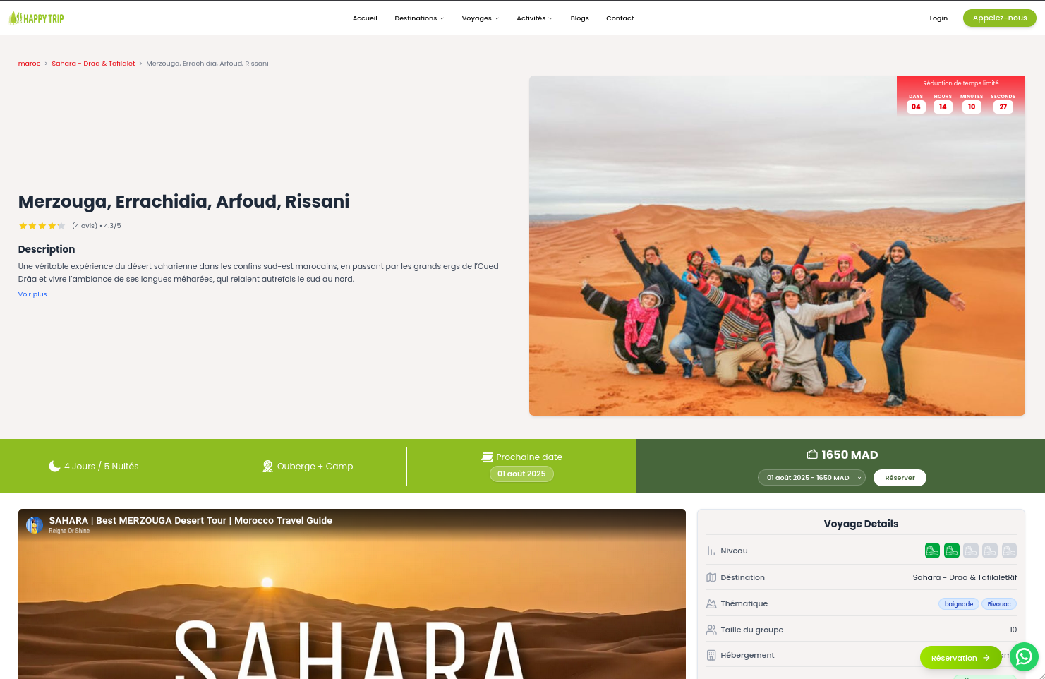 User Profile with Booked Tours
