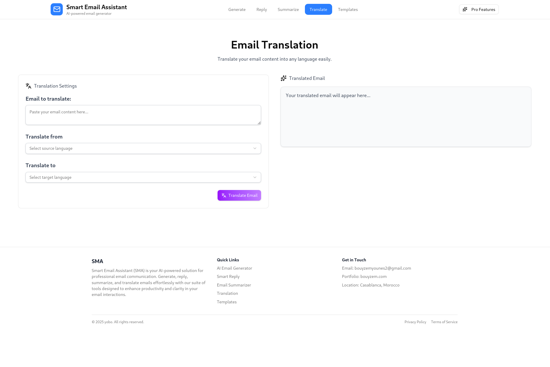 Translation Tool